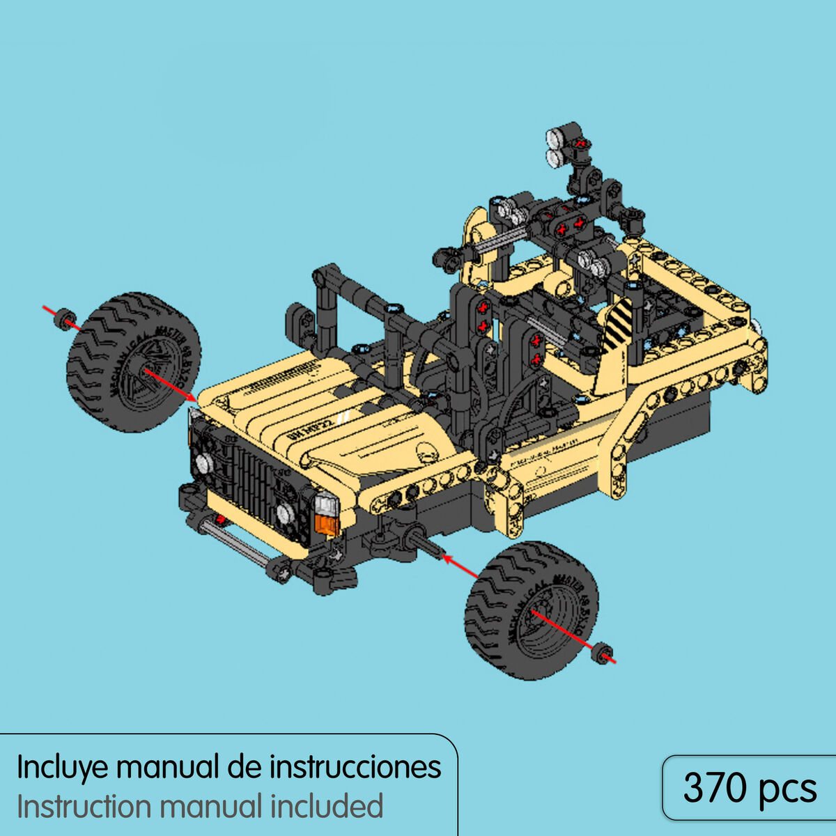 Set de Construcție IM Master 370 Piese